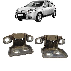 Par Dobradiça Dianteira Direita Sandero 2007 2008 A 2014