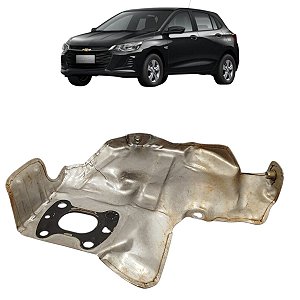 Defletor Protetor Calor Turbina Gm Onix 1.0 Turbo 2020 A 24