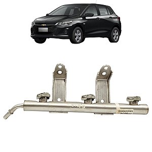 Flauta Bico Injetor Gm Onix 1.0 3cc Turbo 2020 2021 A 2025