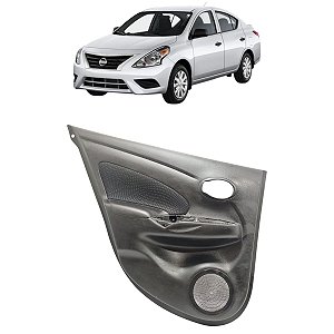 Forro Porta Traseira Esquerda Nissan Versa 2016 2017 2018