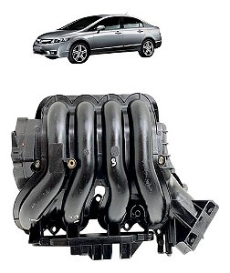 Coletor Admissão Honda New Civic 1.8 2007 2008 2009 A 2012