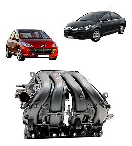 Coletor Admissão Peugeot 307 Citroen C4 2.0 2007 2008 A 2012