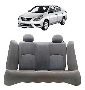 Banco Traseiro Nissan Versa 2015 2016 2017 2018 2019 Preto