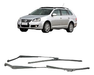 Par Braço Limpador Parabrisa Vw Jetta Variant 2008 2009 2010 Direito