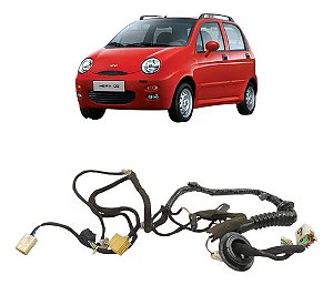 Chicote Porta Dianteira Esquerda Chery Qq 2011 2012 2013