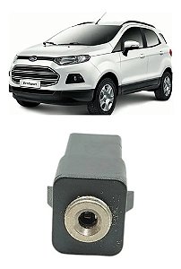 Entrada Auxiliar Ford Ecosport 2013 2014 2015 2016 2017 Preto