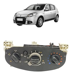 Comando Ar Condicionado Renault Sandero Logan 2008 A 2013