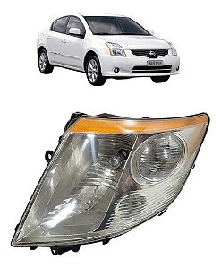Farol Direito Nissan Sentra 2007 2008 2009 2010 2011 2012 Direito/passageiro