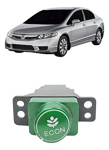 Botão Econ Modo Economia Honda New Civic 2009 2010 2011 2012 Verde