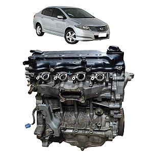 Motor Parcial Honda City 1.5 Flex 2009 2010 A 2013 115cv