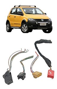 Chicote Plug Botao Vidro Dianteiro Esquerdo Crossfox 2008