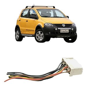 Chicote Conector Plug Botao Pisca Alerta Crossfox 2005 A 10