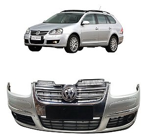 Parachoque Dianteiro Vw Jetta Variant 2007 2008 2009 2010 Prateado