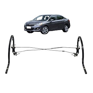 Par Dobradiça Tampa Traseira Citroen C4 Lounge 2014 A 2019