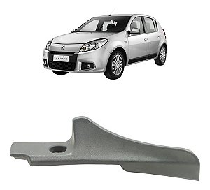 Acabamento Paralama Esquerdo Renault Sandero 2008 A 2014 Preto