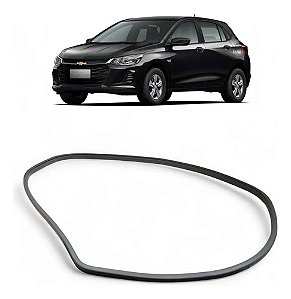 Borracha Porta Traseira Esquerda Gm Onix Hatch 2020 A 2025