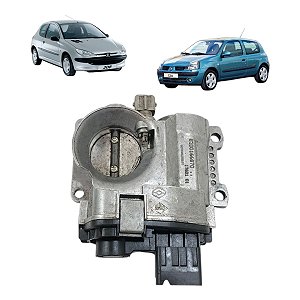 Corpo De Borboleta Tbi Peugeot 206 Clio 1.0 16V 2001 A 2005