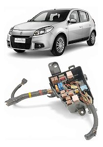 Caixa Fusível Sandero 1.0 2008 2009 2010 2011 2012 A 2014