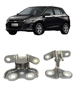 Par Dobradiça Porta Traseira Esquerda Gm Onix 2020 A 2025