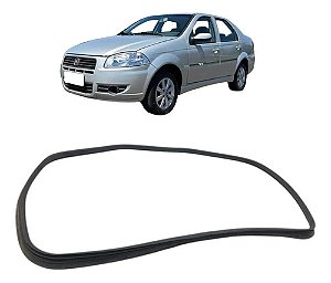 Borracha Vedaçao Porta Traseiro Esquerdo Siena 2007 A 2012