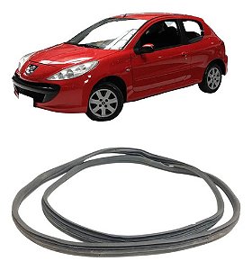 Borracha Vedaçao Porta Esquerda Peugeot 207 2 Portas 2010