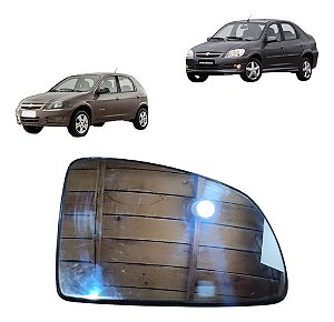 Lente Retrovisor Direito Gm Celta Prisma 2007 2008 A 2012