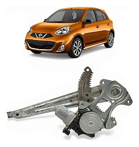 Maquina Vidro Traseira Esquerda Nissan March Versa 2015 A 19