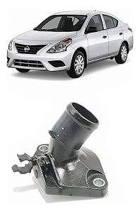 Carcaça Valvula Termostatica Versa March 1.6 2015 A 2017