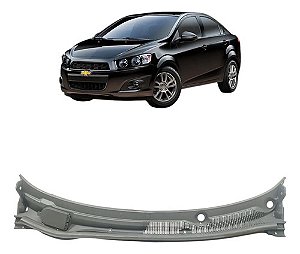 Grade Churrasqueira Dianteira Chevrolet Sonic 2012 2013 2014 Preto