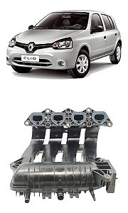 Coletor Admissão Renault Clio 1.0 16v 2002 2003 2004 A 2016