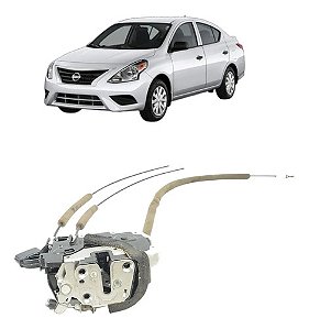 Fechadura Eletrica Dianteira Direita Nissan Versa 2015 A 19