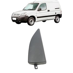 Moldura Interna Retrovisor Direito Citroen Berlingo 01 A 06 Preto