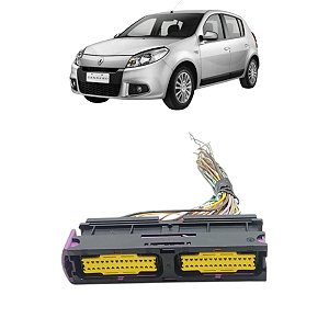 Chicote Conector Plug Modulo Cambio Sandero 2007 A 2014