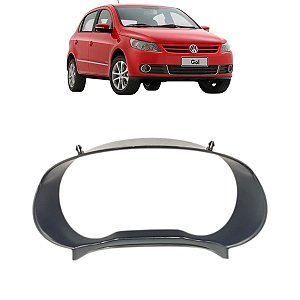 Moldura Painel Instrumentos Vw Gol G5 G6 2009 2010 A 2016 Preto