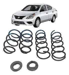 Jogo Molas Nissan Sentra 2015 2016 2017 2018 2019