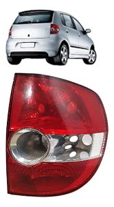 Lanterna Traseira Direira Vw Fox Crossfox 2004 2005 A 2010 Direito/passageiro Vermelho