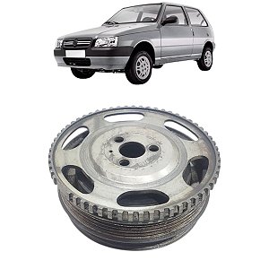 Polia Virabrequim Motor Fiat UNO MILLE C/Ar 2007 2008 A 2010