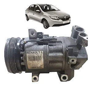Compressor Ar Condicionado Renault Logan Sandero 2014 A 2019