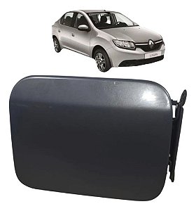 Portinha Combustível Renault Sandero Logan 2015 2016 A 2019 Cinza-escuro 2015