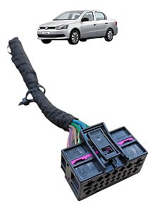 Chicote Conector Plug Modulo Bsm Vw Gol Voyage 2013 A 2022