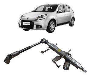 Coluna Direção Renault Sandero Logan 2007 A 14 Sem Regulagem