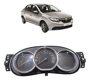Painel Instrumentos Renault Sandero Logan 2015 2016 A 2019 Preto