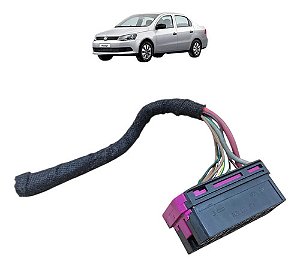 Chicote Conector Plug Chave Seta Vw Gol Voyage 2009 A 2016
