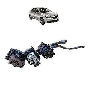 Chicote Conector Plug Modulo Injeçao Logan 1.0 2014 A 2019