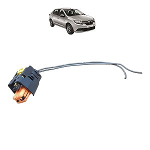 Chicote Conector Plug Alternador Sandero Logan 1.0 2014 A 19