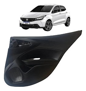 Forro Porta Traseiro Direito Fiat Argo 2018 2019 2020 A 2024 Preto