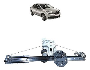 Máquina Vidro Dianteira Direita Renault Logan 2015 A 2019