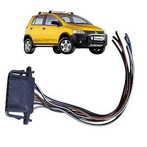 Chicote Conector Lanterna Traseira Vw Crossfox 2004 A 2010