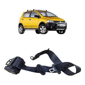 Cinto Segurança Traseiro Direito Vw Fox Crossfox 2004 A 2010
