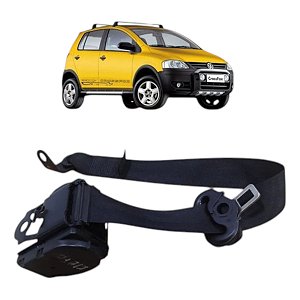 Cinto Segurança Traseiro Esquerdo Vw Fox Crossfox 2004 A 10